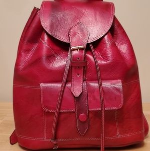 Leather backpacks, bags, purse